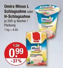 V Markt Omira minus l schlagsahne Angebot