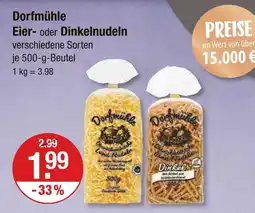 V Markt Dorfmühle eiernudeln Angebot
