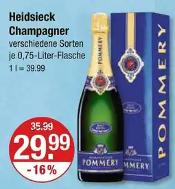 V Markt Heidsieck champagner Angebot