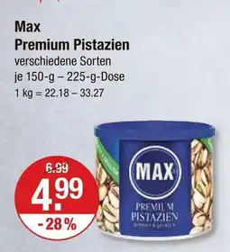 V Markt Max premium pistazien Angebot