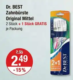 V Markt Dr. best zahnbürste original mittel Angebot