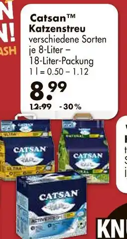 V Markt Catsan katzenstreu Angebot