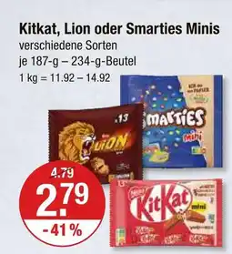 V Markt Kitkat minis Angebot