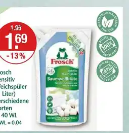 V Markt Frosch baumwollblüte Angebot