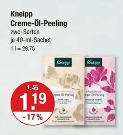 V Markt Kneipp creme-öl-peeling Angebot