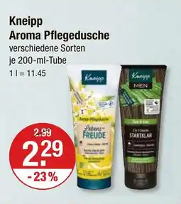 V Markt Kneipp aroma pflegedusche lebe freude Angebot