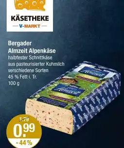V Markt Bergader almzeit alpenkäse Angebot