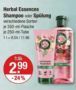 V Markt Herbal essences shampoo Angebot