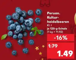 Kaufland Peruan. kulturheidelbeeren kl. i Angebot