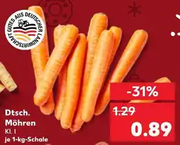 Kaufland Dtsch. möhren Angebot