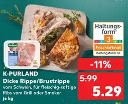 Kaufland K-purland dicke rippe/brustrippe Angebot