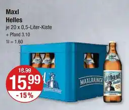 V Markt Maxlrainer helles Angebot