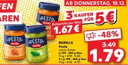 Kaufland Barilla pesto calabrese Angebot