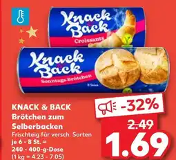 Kaufland Knack & back croissants Angebot