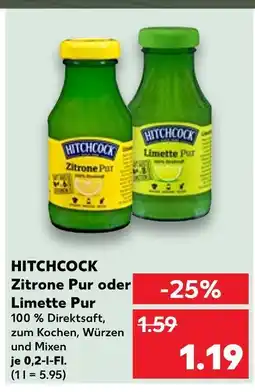 Kaufland Hitchcock zitrone pur Angebot