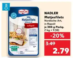 Kaufland Nadler edle matjesfilets Angebot
