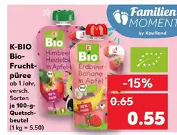 Kaufland K-bio bio-fruchtpüree Angebot