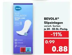 Kaufland Bevola slipeinlagen Angebot