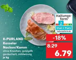 Kaufland K-purland kasseler nacken/kamm Angebot