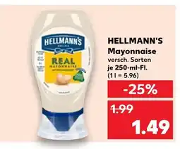 Kaufland Hellmann's mayonnaise Angebot