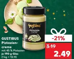 Kaufland Gustibus pistaziencreme Angebot