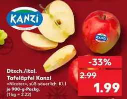 Kaufland Kanzi dtsch./ital. tafeläpfel kanzi Angebot