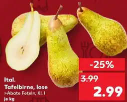 Kaufland Ital. tafelbirne, lose Angebot