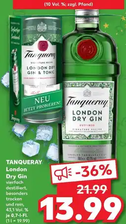 Kaufland Tanqueray london dry gin Angebot