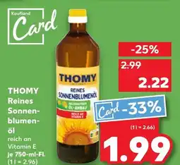 Kaufland Thomy reines sonnenblumenöl Angebot