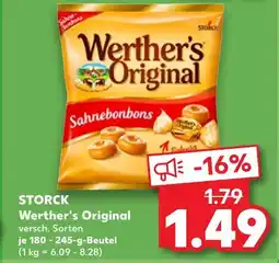 Kaufland Storck werther's original Angebot