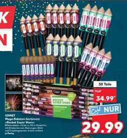 Kaufland Comet mega-raketen-sortiment rocket super stars Angebot