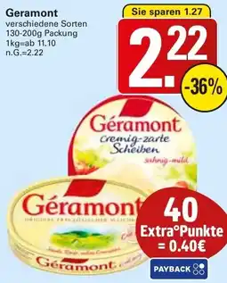 WEZ Géramont Angebot