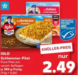 Kaufland IGLO Schlemmer-Filet Angebot