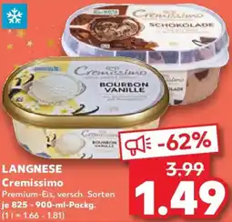 Kaufland LANGNESE Cremissimo Angebot