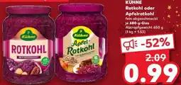Kaufland KÜHNE Rotkohl oder Apfelrotkohl Angebot