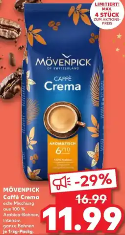 Kaufland MÖVENPICK Caffè Crema Angebot