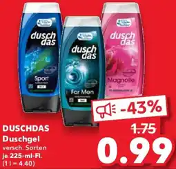 Kaufland DUSCHDAS Duschgel Angebot