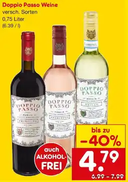 Netto Getränke Discount Doppio Passo Weine Angebot