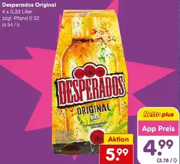 Netto Getränke Discount Desperados Original Angebot