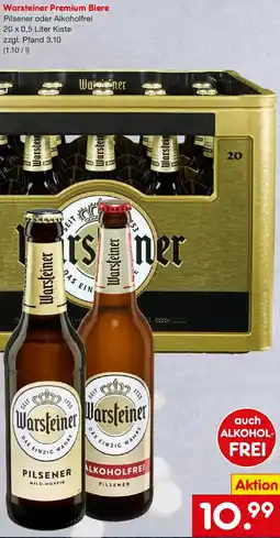 Netto Getränke Discount Warsteiner Premium Biere Angebot