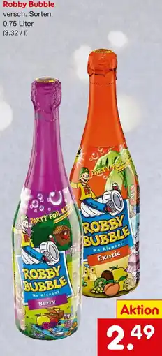Netto Getränke Discount Robby Bubble Angebot