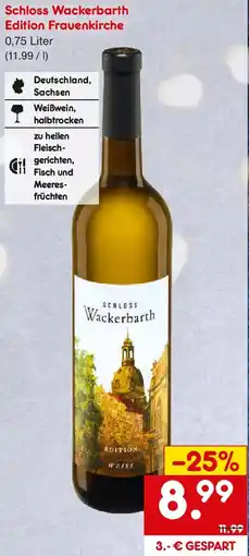 Netto Getränke Discount Schloss Wackerbarth Edition Frauenkirche Angebot