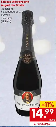 Netto Getränke Discount Schloss Wackerbarth August der Starke Angebot