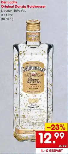 Netto Getränke Discount Der Lachs Original Danzig Goldwasser Angebot