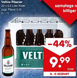 Netto Getränke Discount Veltins Pilsener Angebot