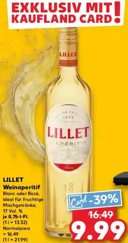 Kaufland LILLET Weinaperitif Angebot