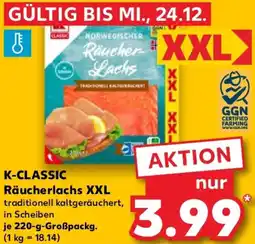 Kaufland K-CLASSIC Räucherlachs XXL Angebot