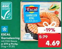 Kaufland ESCAL Garnelenring Angebot