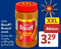 Aldi Süd LOTUS Biscoff Brotaufstrich Angebot