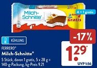 Aldi Süd FERRERO Milch-Schnitte Angebot